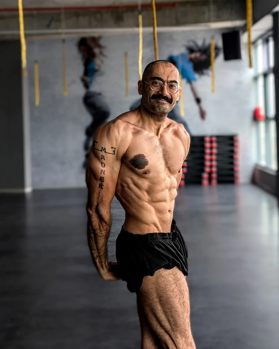 Michael Nektalov at the gym